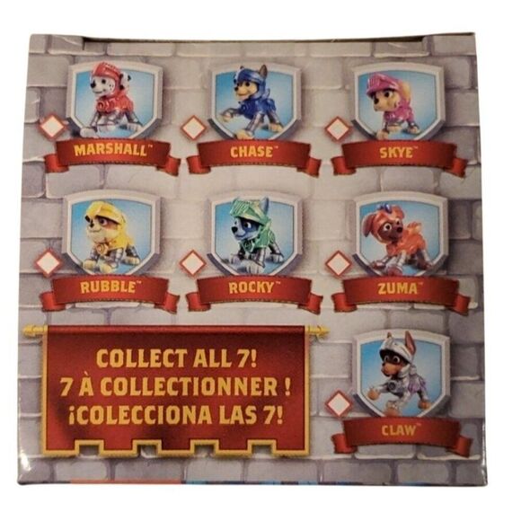 Paw Patrol Rescue Knights Marshall Mini Figure & Castle Mystery Box New - Picture 5 of 7